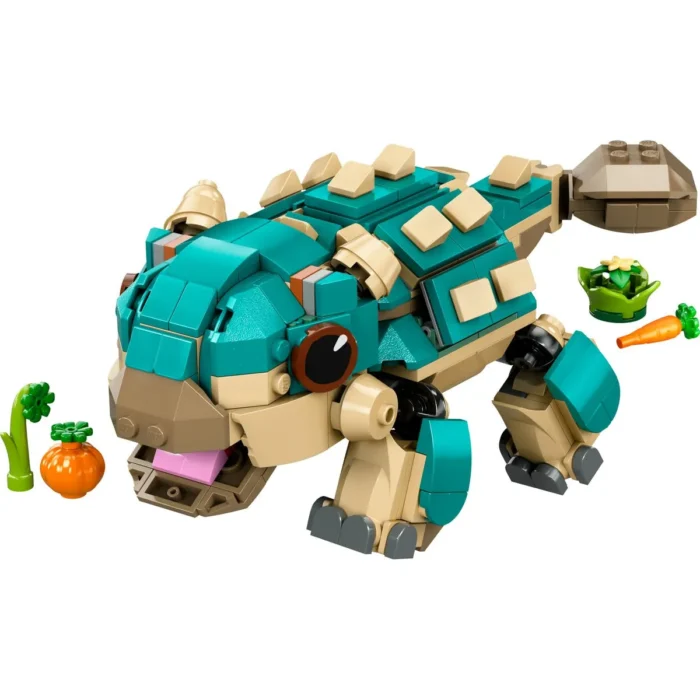 LEGO JURASSIC WORLD BEBELUSA BUMPY ANKYLOSAURUS 76962 - imagine 11