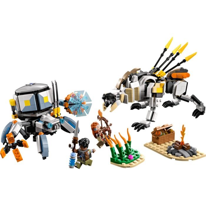 LEGO HORIZON ADVENTURES ALOY SI VARL VS SHELL WALKER SI SAWTOOTH 77037 - imagine 2