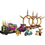 LEGO CITY CAMION DE CASCADORIE SI PROVOCAREA CERCURILOR DE FOC 60357 - imagine 8