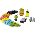 LEGO CLASSIC DISTRACTIE CREATIVA CU NEOANE 11027 - imagine 8