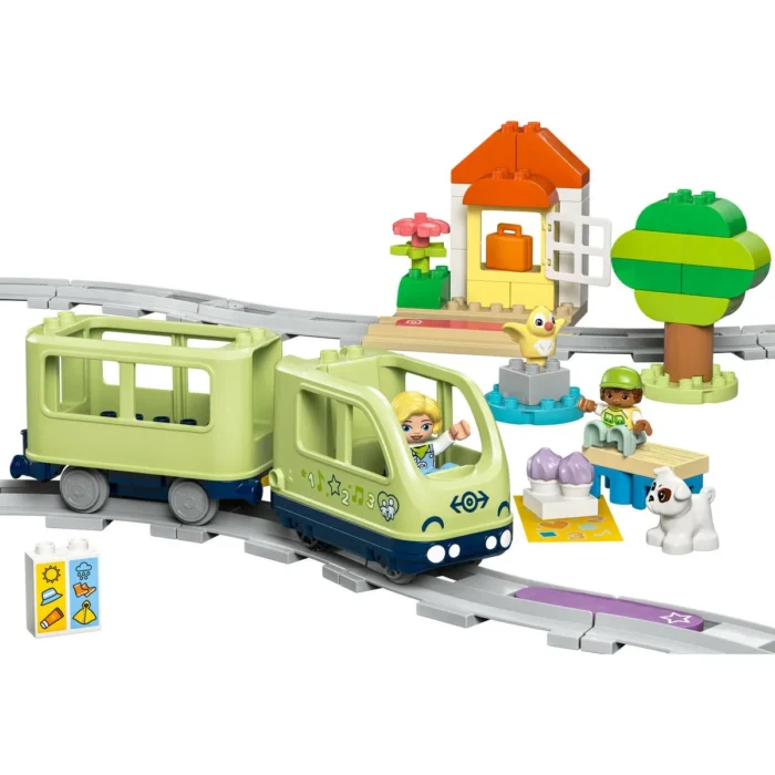 LEGO DUPLO TREN DE AVENTURA INTERACTIV 10427 - imagine 10