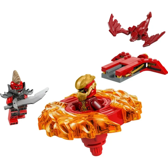 LEGO NINJAGO DRAGONUL SPINJITZU ROTITOR AL LUI KAI 71823 - imagine 10