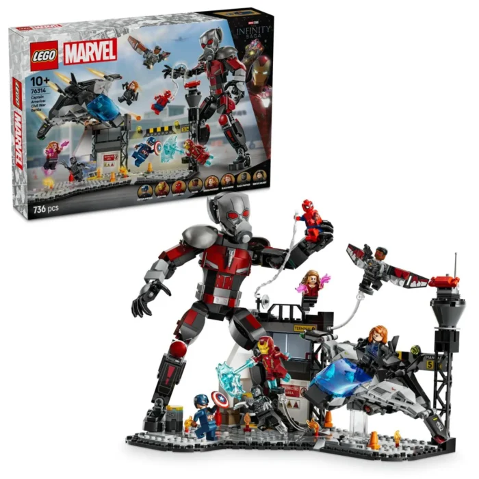 LEGO SUPER HEROES BATALIA DIN CAPTAIN AMERICA: CIVIL WAR 76314 - imagine 11