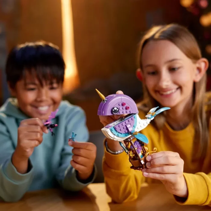 LEGO DREAMZ BALONUL CU AER CALD IN FORMA DE NARVAL AL LUI IZZIE 71472 - imagine 8