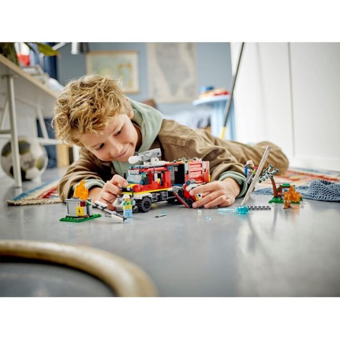 LEGO CITY MASINA UNITATII DE POMPIERI 60374 - imagine 3