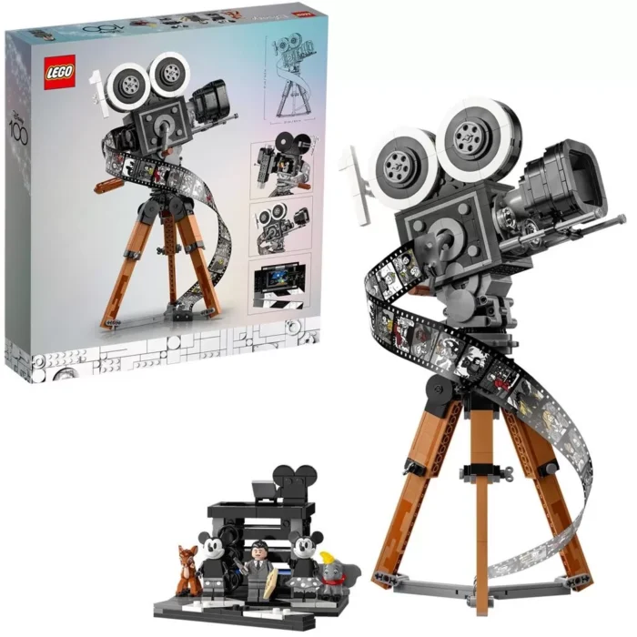 LEGO DISNEY CAMERA DE FILMAT OMAGIU PENTRU WALT DISNEY 43230 - imagine 6
