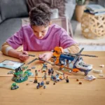 LEGO CITY ELICOPTERUL UNUI EXPLORATOR AL JUNGLEI LA TABARA DE BAZA 60437 - imagine 9