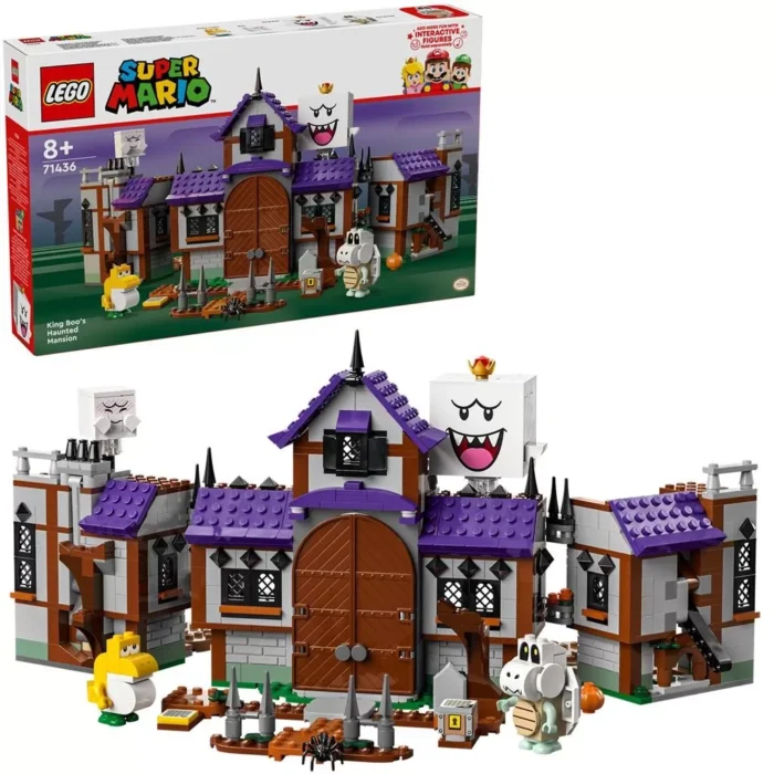 LEGO SUPER MARIO CONACUL BANTUIT AL LUI KING BOO 71436 - imagine 6
