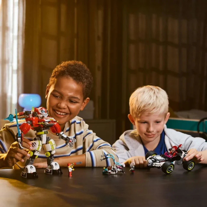 3 LEGO DREAMZZZ ROBOTUL TIGRU AL LUI COOPER SI MASINA HOT ROD A LUI ZERO 71497 - imagine 8