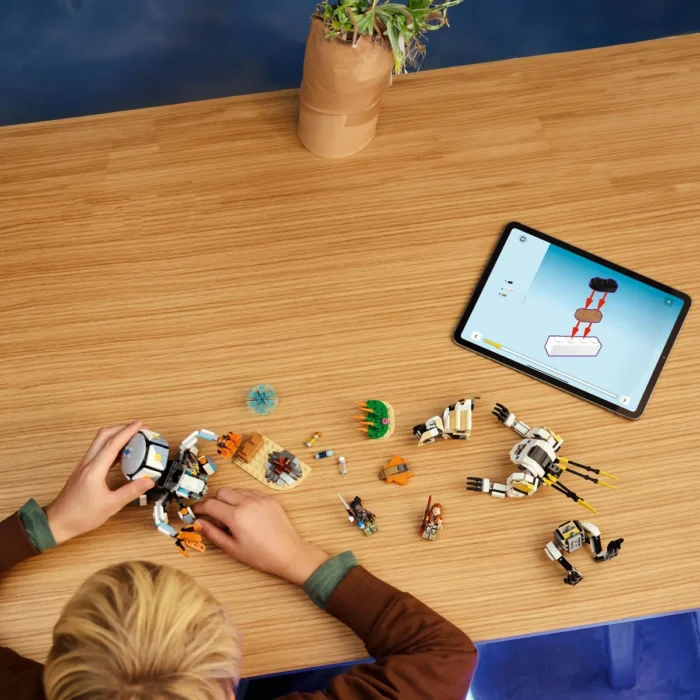 LEGO HORIZON ADVENTURES ALOY SI VARL VS SHELL WALKER SI SAWTOOTH 77037 - imagine 12