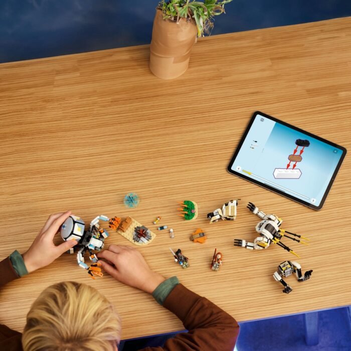 LEGO HORIZON ADVENTURES ALOY SI VARL VS SHELL WALKER SI SAWTOOTH 77037 - imagine 3