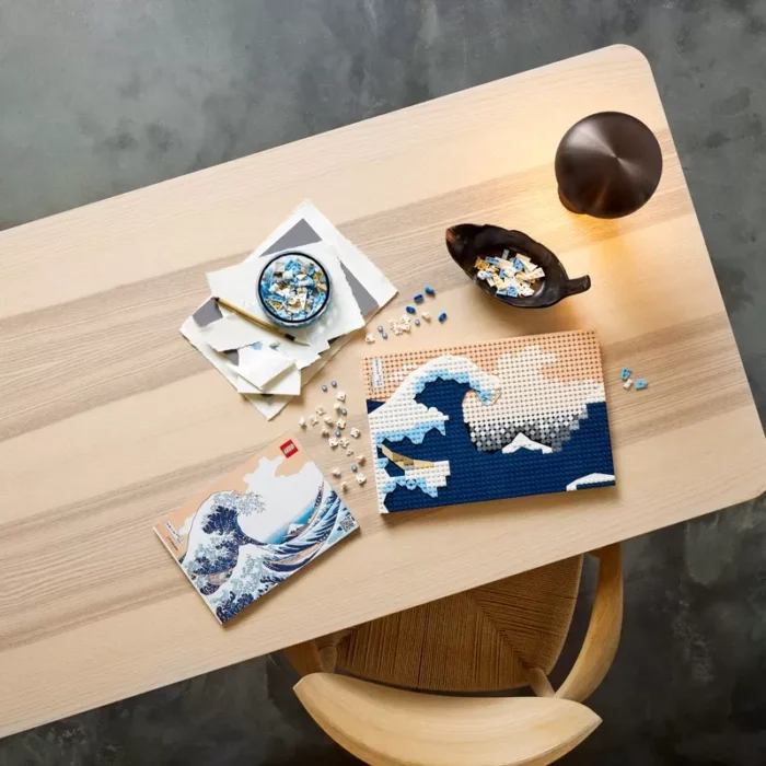 LEGO ART HOKUSAI MARELE VAL 31208 - imagine 15