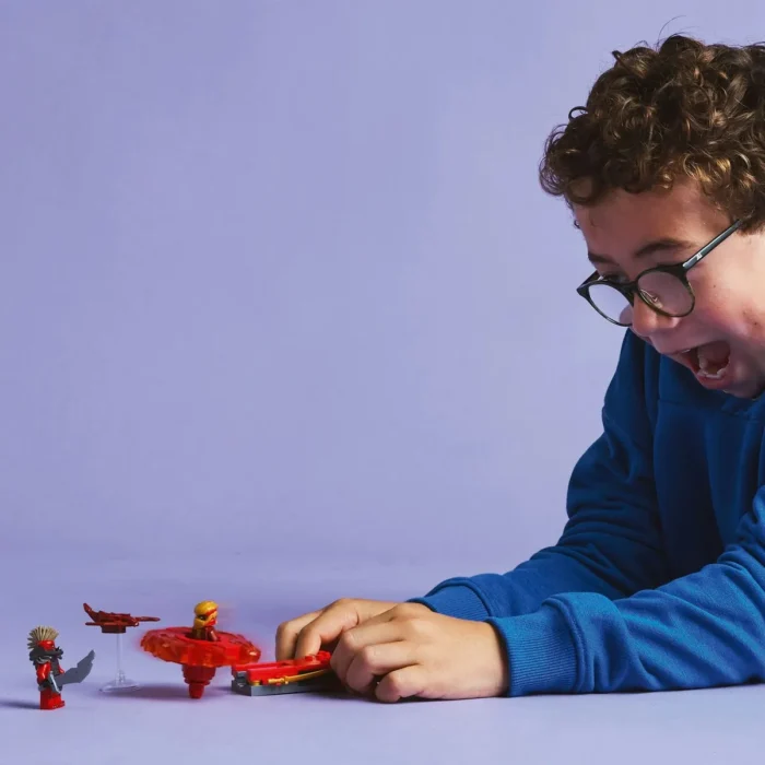 LEGO NINJAGO DRAGONUL SPINJITZU ROTITOR AL LUI KAI 71823 - imagine 11