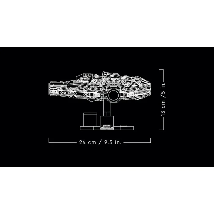 LEGO STAR WARS MILLENNIUM FALCON 75375 - imagine 12
