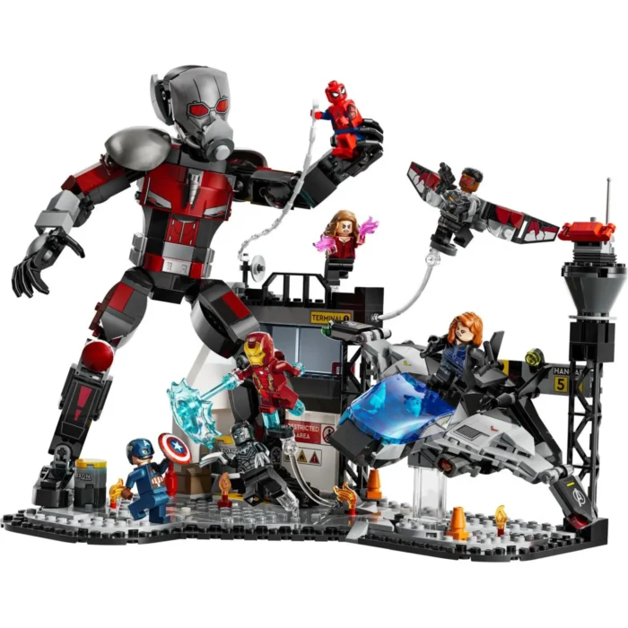 LEGO SUPER HEROES BATALIA DIN CAPTAIN AMERICA: CIVIL WAR 76314 - imagine 12