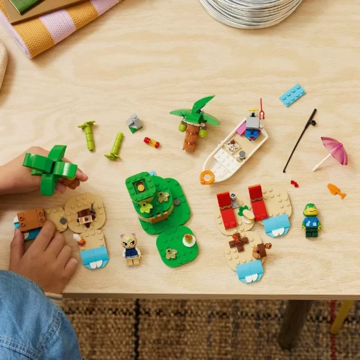 LEGO ANIMAL CROSSING TURUL INSULEI IN BARCA AL LUI KAPP N 77048 - imagine 9