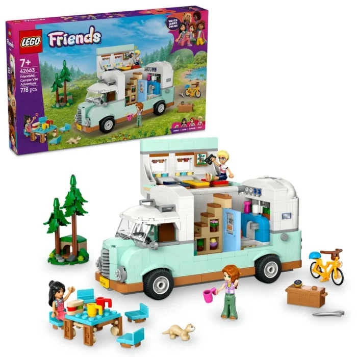 LEGO FRIENDS AVENTURA ÎN RULOTA CU PRIETENII 42663 - imagine 8