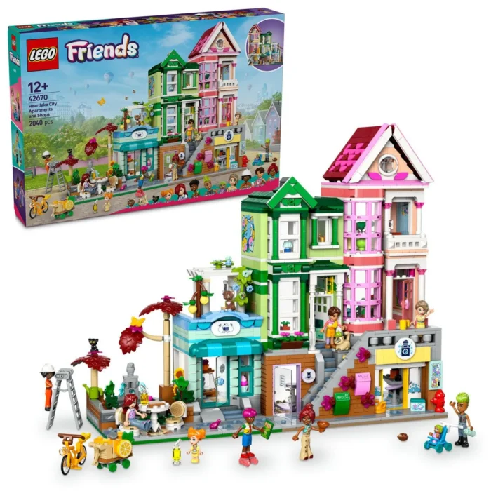 LEGO FRIENDS APARTAMENTE SI MAGAZINE ÎN ORASUL HEARTLAKE 42670 - imagine 8