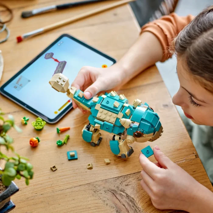 LEGO JURASSIC WORLD BEBELUSA BUMPY ANKYLOSAURUS 76962 - imagine 13