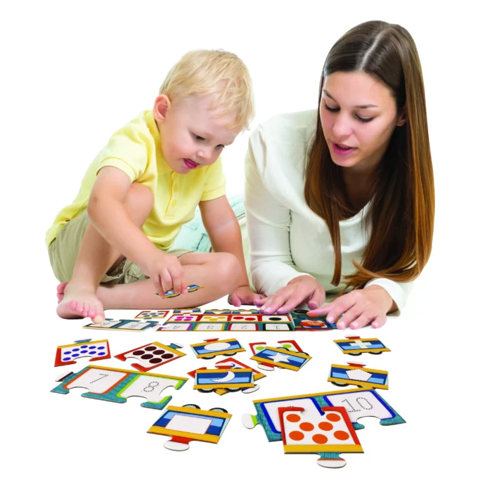 4 TRENULETUL VESEL NUMERE FORME CULORI - imagine 8