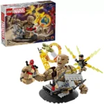 LEGO SUPER HEROES OMUL PAIANJEN VS SANDMAN BATALIA FINALA 76280 - imagine 10