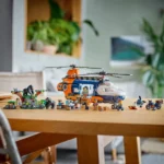 LEGO CITY ELICOPTERUL UNUI EXPLORATOR AL JUNGLEI LA TABARA DE BAZA 60437 - imagine 11