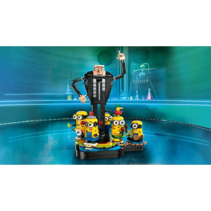 LEGO DESPICABLE ME4 GRU SI MINIONII DIN CARAMIZI 75582 - imagine 14