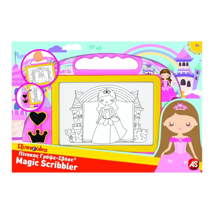 TABLA MAGNETICA MAGIC SCRIBBLER BABY PRINCESS - imagine 9