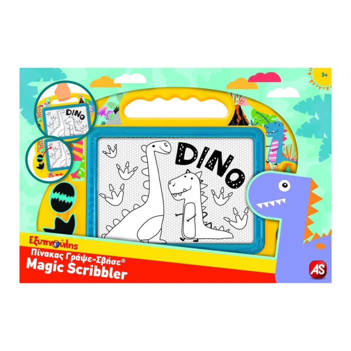 TABLA MAGNETICA MAGIC SCRIBBLER BABY DINOZAUR - imagine 9