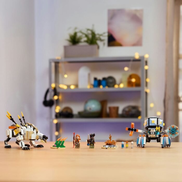 LEGO HORIZON ADVENTURES ALOY SI VARL VS SHELL WALKER SI SAWTOOTH 77037 - imagine 5