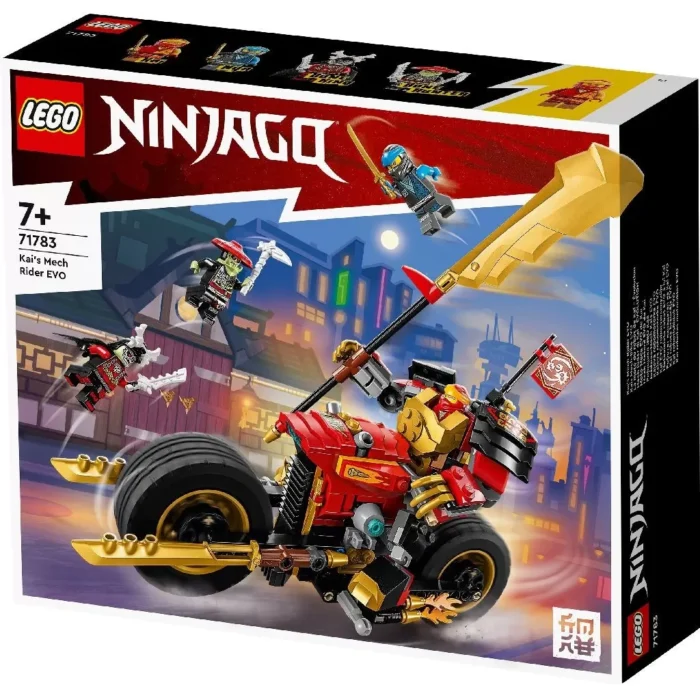 LEGO NINJAGO MOTOCICLETA ROBOT EVO A LUI KAI 71783 - imagine 11