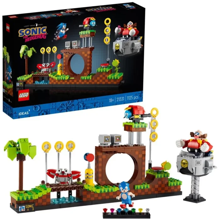 LEGO IDEAS SONIC DEALUL VERDE 21331 - imagine 10