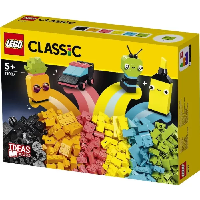 LEGO CLASSIC DISTRACTIE CREATIVA CU NEOANE 11027 - imagine 11