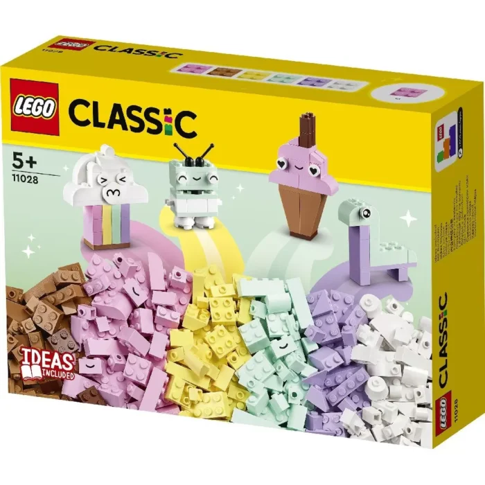 LEGO CLASSIC DISTRACTIE CREATIVA IN CULORI PASTELATE 11028 - imagine 11