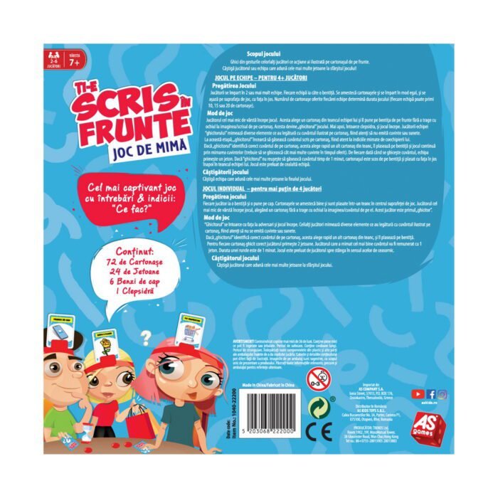 JOC MIMA TI-E SCRIS IN FRUNTE! - imagine 4