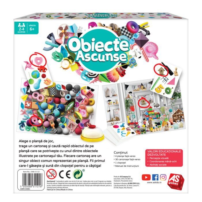 JOC DE SOCIETATE OBIECTE ASCUNSE - imagine 4