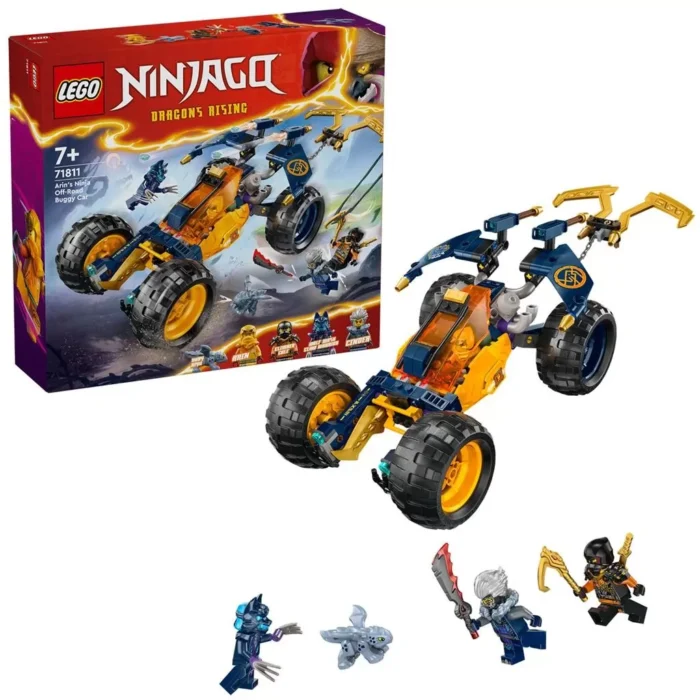 LEGO NINJAGO VEHICULUL DE TEREN NINJA AL LUI ARIN 71811 - imagine 12