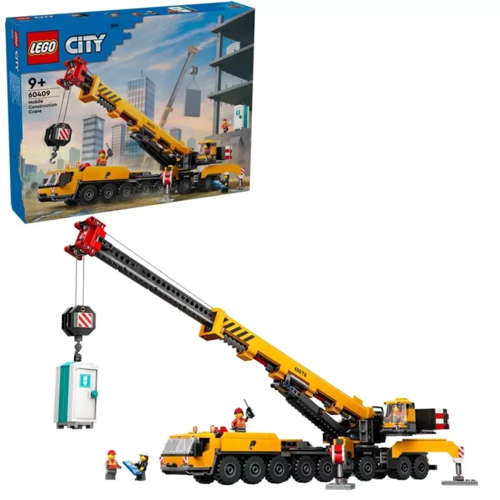 LEGO CITY MACARA MOBILA GALBENA DE CONSTRUCTII 60409 - imagine 12