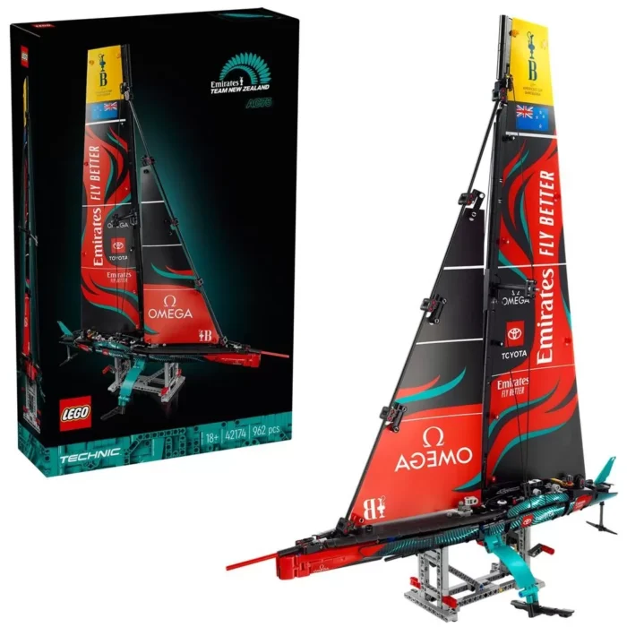 LEGO TECHNIC IAHTUL EMIRATES TEAM NEW ZEALAND AC75 42174 - imagine 12