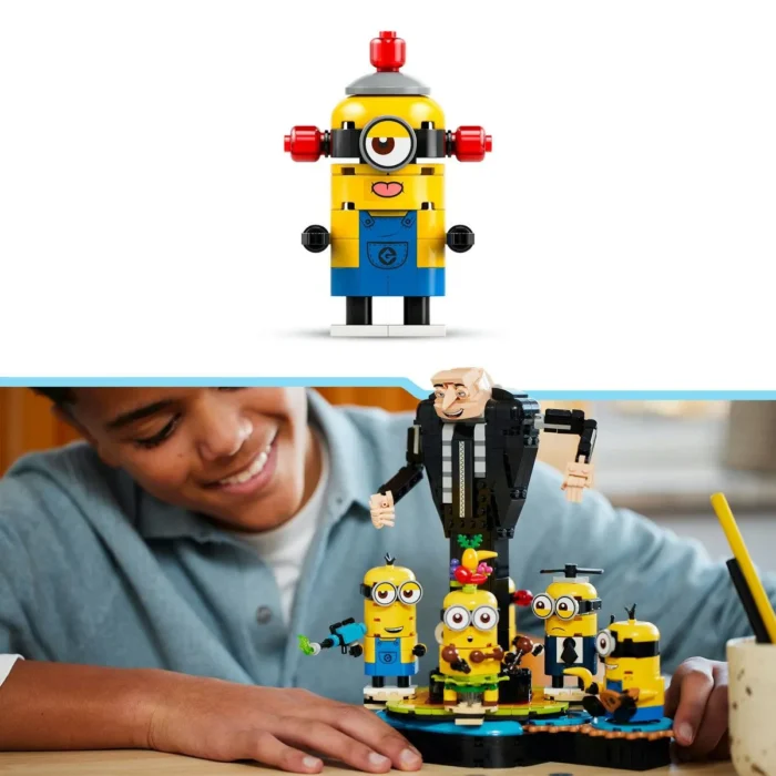 LEGO DESPICABLE ME4 GRU SI MINIONII DIN CARAMIZI 75582 - imagine 15