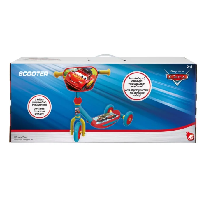 TROTINETA CARS CU 3 ROTI - imagine 10