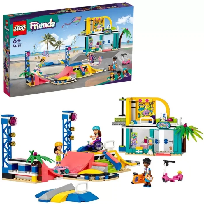LEGO FRIENDS PARC DE SKATEBOARDING 41751 - imagine 12