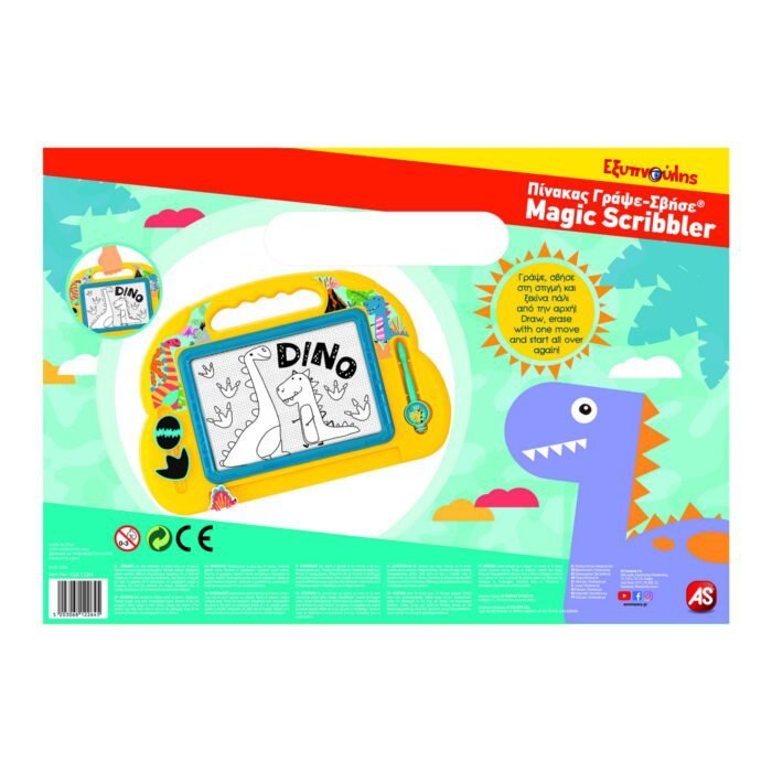 TABLA MAGNETICA MAGIC SCRIBBLER BABY DINOZAUR - imagine 5