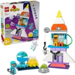 LEGO DUPLO AVENTURA CU NAVETA SPATIALA 3 IN 1 10422 - imagine 12