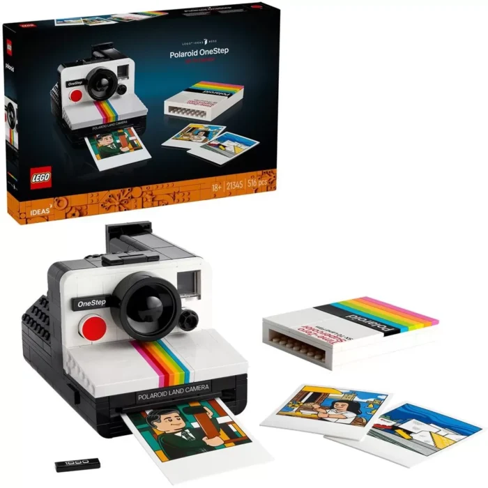 LEGO IDEAS CAMERA FOTO POLAROID ONE STEP SX 70 21345 - imagine 12