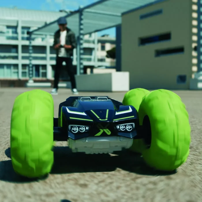 MASINA CU TELECOMANDA EXOST 360 TORNADO VERDE - imagine 10