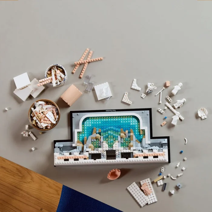 LEGO ARCHITECTURE FANTANA TREVI 21062 - imagine 16