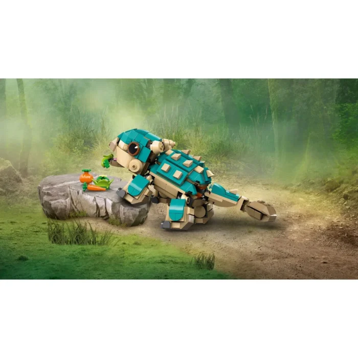 LEGO JURASSIC WORLD BEBELUSA BUMPY ANKYLOSAURUS 76962 - imagine 16