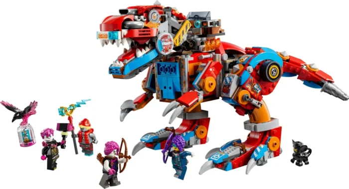LEGO DREAMZZZ DINOZAURUL ROBOT C REX AL LUI COOPER 71484 - imagine 10