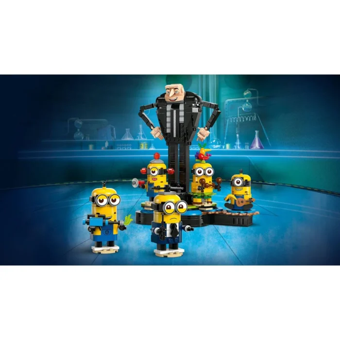 LEGO DESPICABLE ME4 GRU SI MINIONII DIN CARAMIZI 75582 - imagine 17